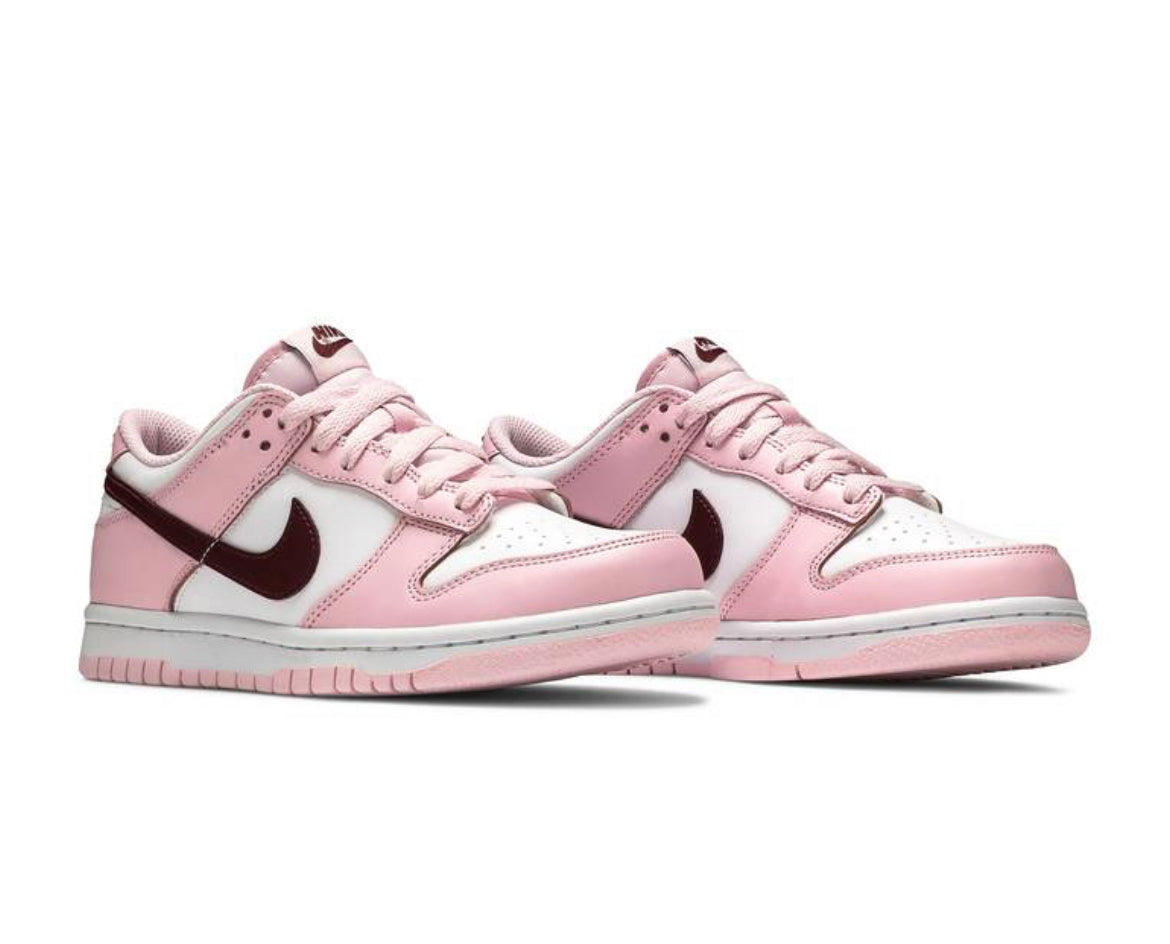 Nike Dunk Low Pink Foam Red White