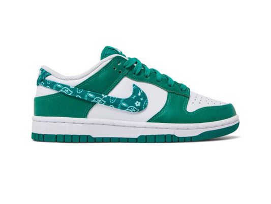 Nike Dunk Low Green Paisley